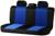 Авточехлы TORSO Premium универсальные, 9 предметов, чёрно-синий AV-4