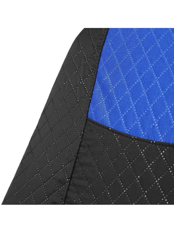 Авточехлы TORSO Premium универсальные, 9 предметов, чёрно-синий AV-4