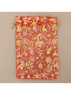 Мешочек подарочный органза «Аромат праздника», 20 × 30 см