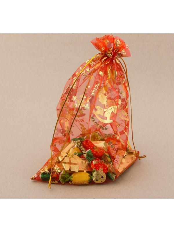 Мешочек подарочный органза «Аромат праздника», 20 × 30 см