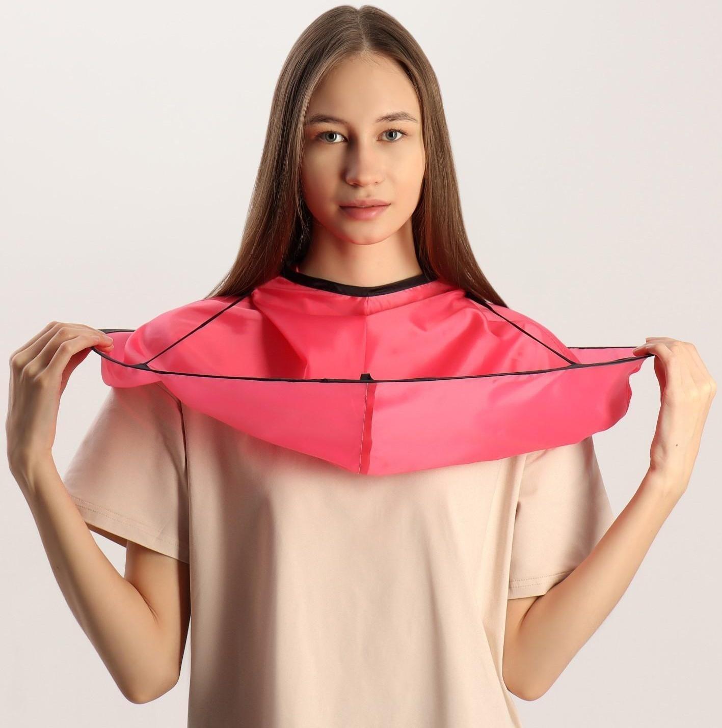 Пелерина парикмахерская, детская, d = 62(±1) см, цвет МИКС