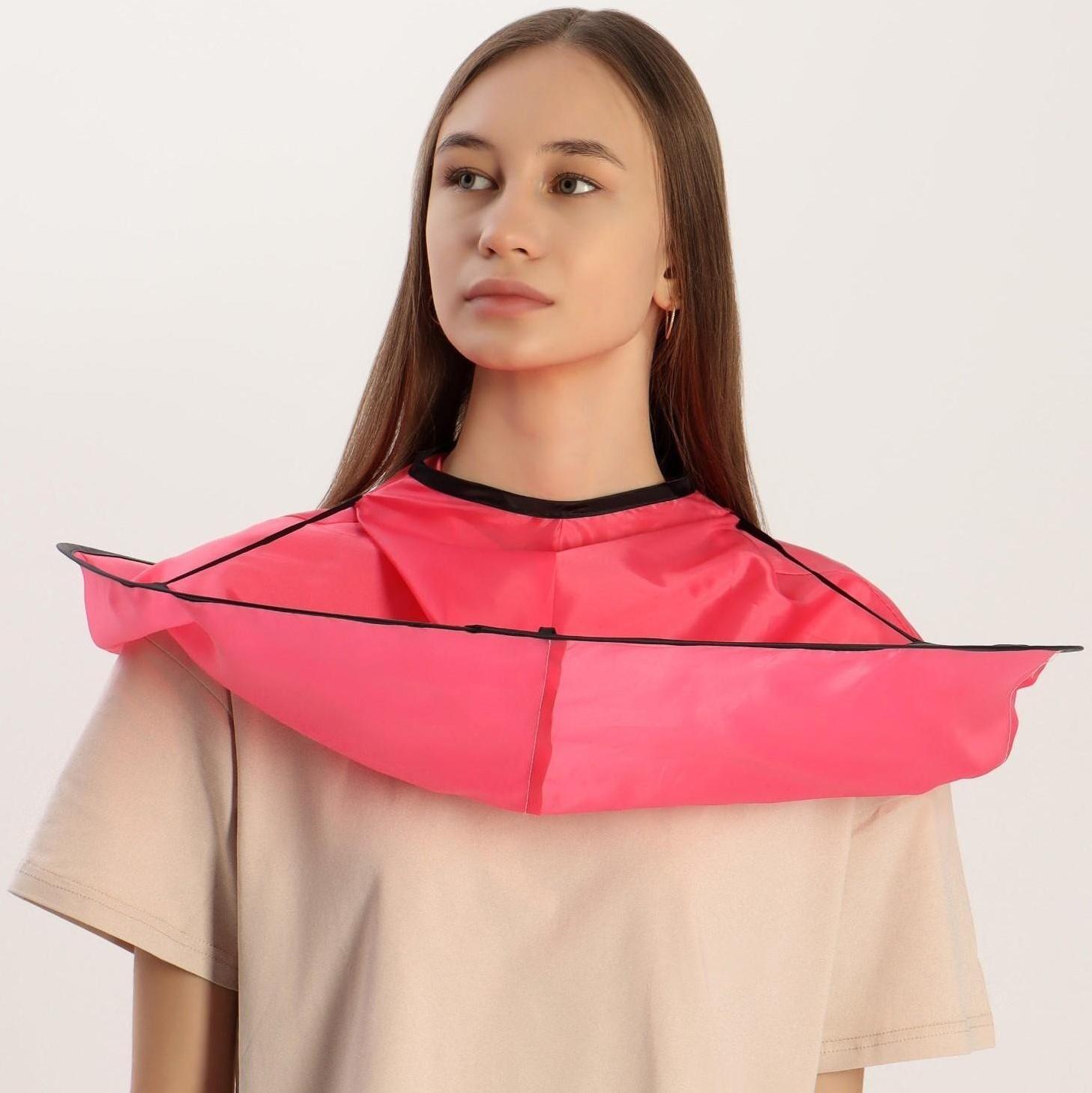 Пелерина парикмахерская, детская, d = 62(±1) см, цвет МИКС