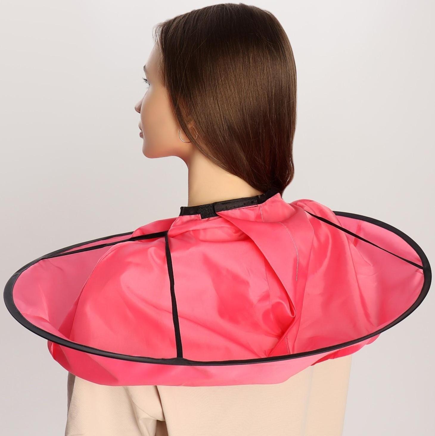 Пелерина парикмахерская, детская, d = 62(±1) см, цвет МИКС