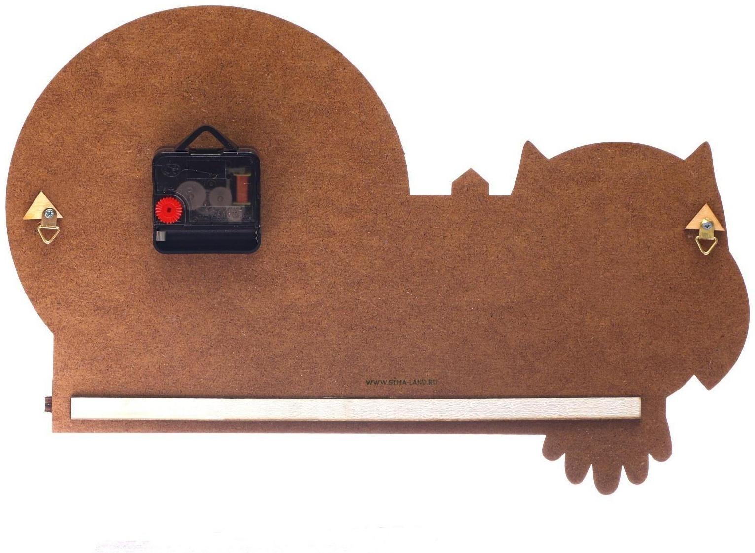 Полка с часами 