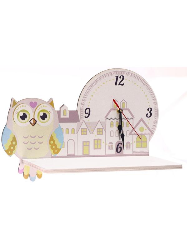 Полка с часами 