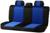 Авточехлы TORSO Premium универсальные, 9 предметов, чёрно-синий AV-36