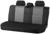 Авточехлы TORSO Premium универсальные, 9 предметов, чёрно-серый AV-37