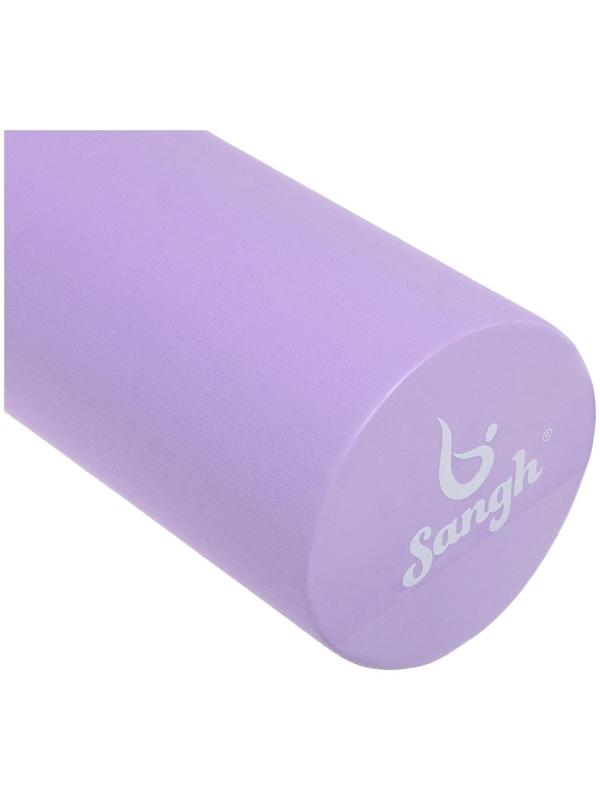 Роллер для йоги 45 х 14 см, цвет фиолетовый