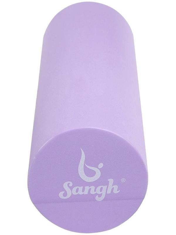 Роллер для йоги 45 х 14 см, цвет фиолетовый