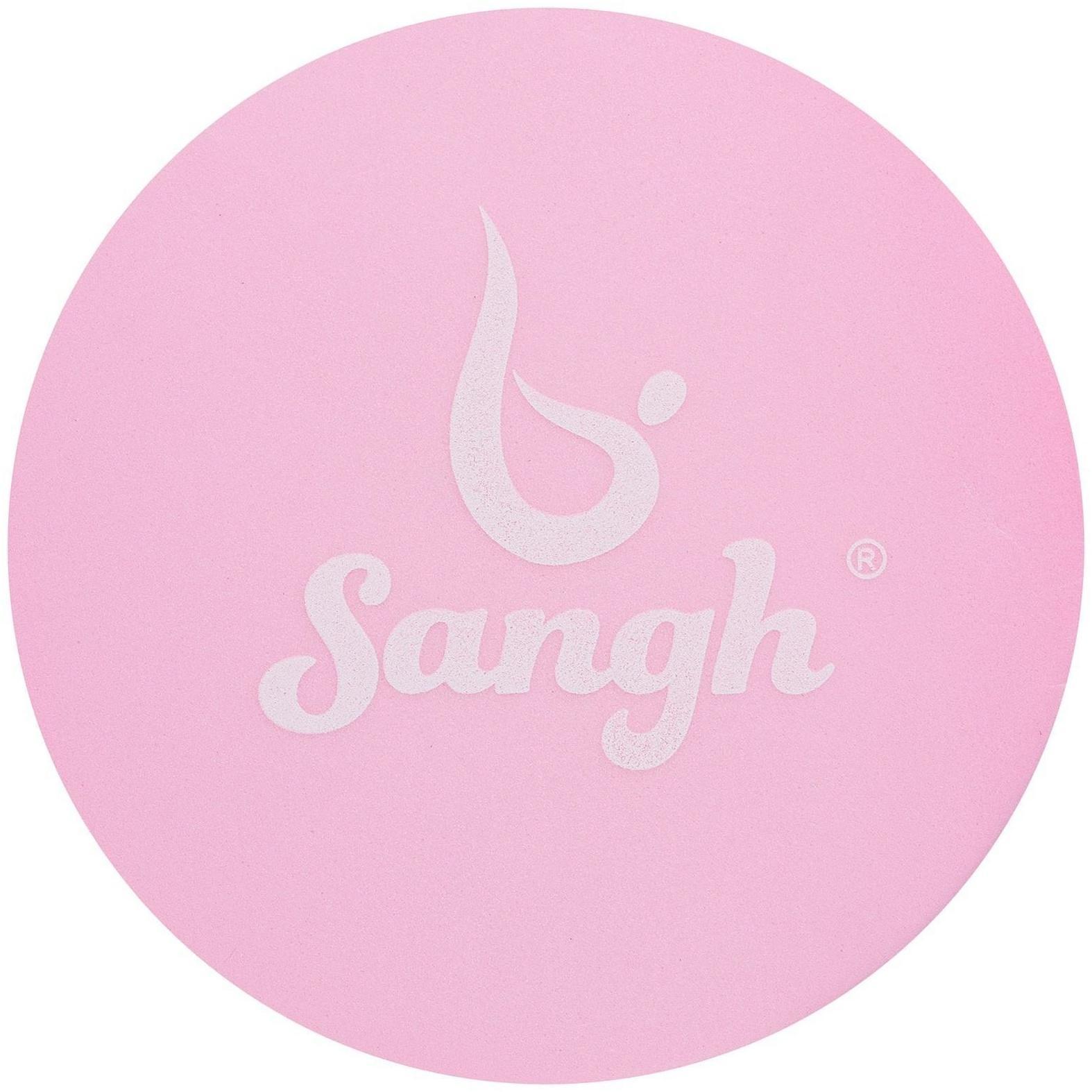 Роллер для йоги 45 х 14 см, цвет розовый