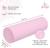 Роллер для йоги 45 х 14 см, цвет розовый