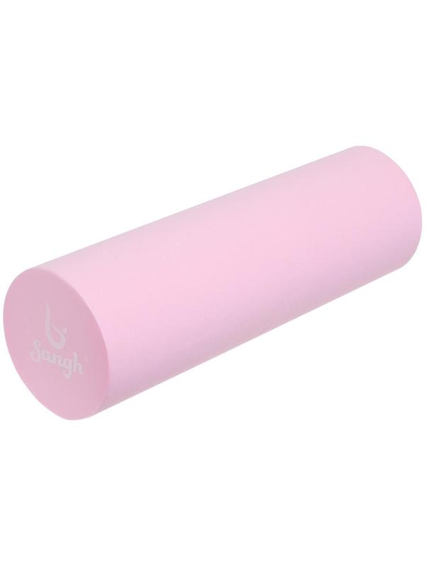 Роллер для йоги 45 х 14 см, цвет розовый