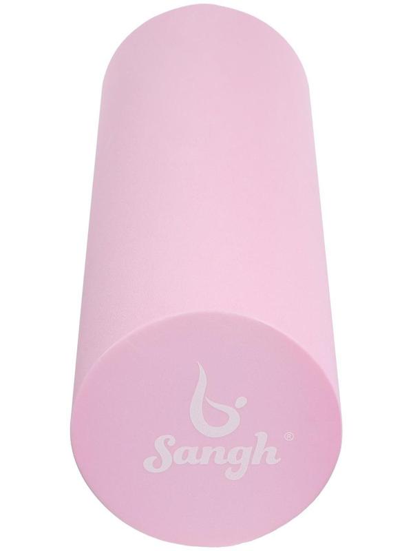 Роллер для йоги 45 х 14 см, цвет розовый