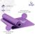 Коврик для йоги 183 х 61 х 1,5 см, цвет фиолетовый