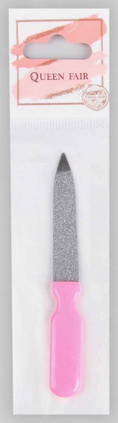 Пилка металлическая для ногтей, 9 см, цвет МИКС