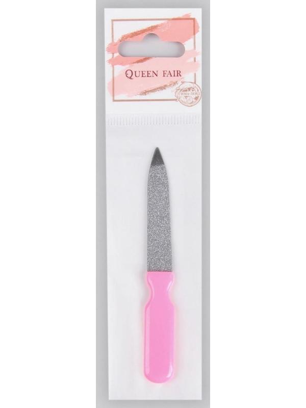 Пилка металлическая для ногтей, 9 см, цвет МИКС