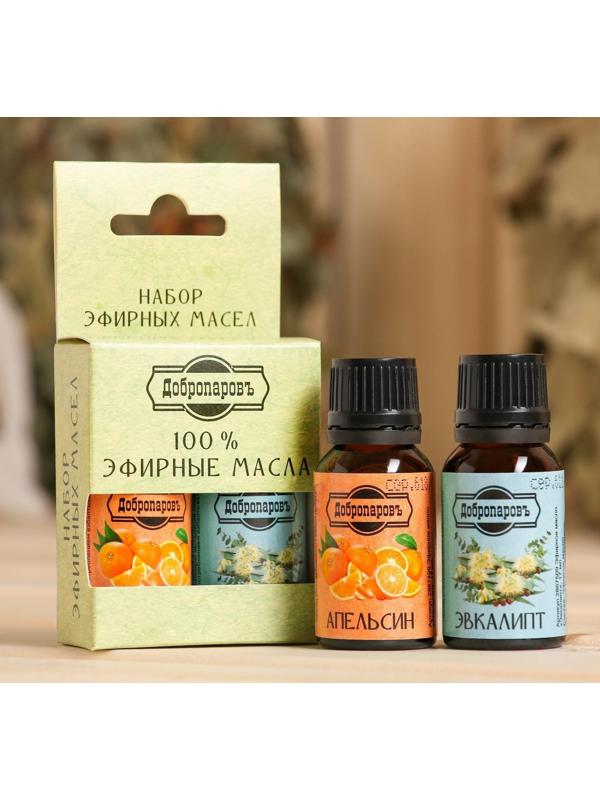 Набор эфирных масел эвкалипт, апельсин 