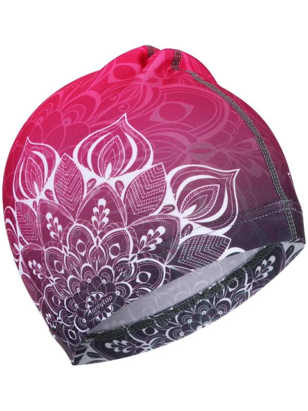 Шапочка для плавания взрослая, тканевая, обхват 54-60 см