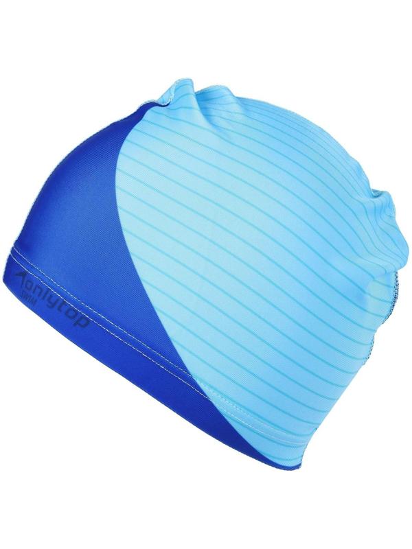 Шапочка для плавания взрослая, тканевая, обхват 54-60 см
