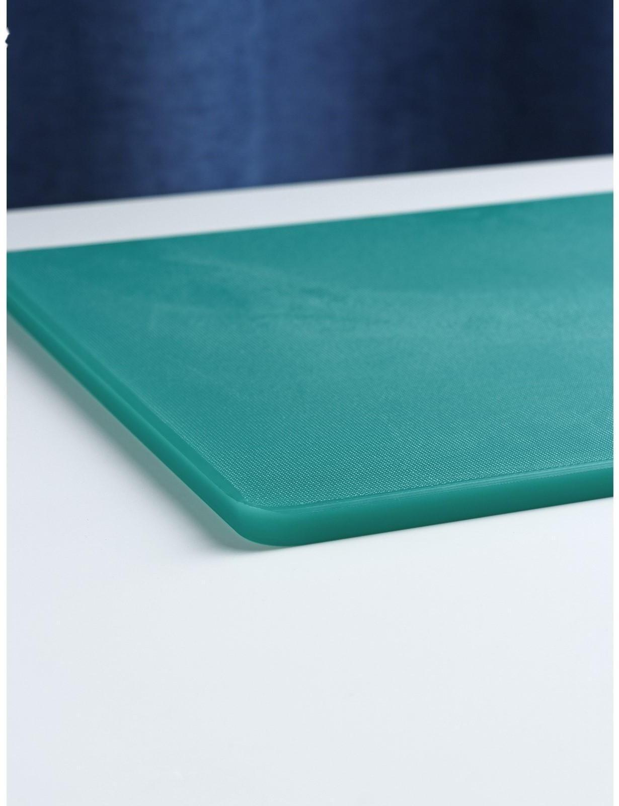 Доска профессиональная разделочная 40×30 см, толщина 1,2 см, цвет зелёный