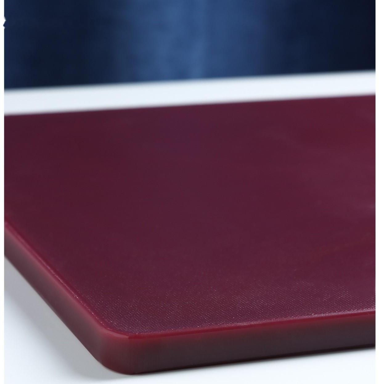 Доска профессиональная разделочная Доляна, 40×30 см, толщина 1,8 см, цвет коричневый