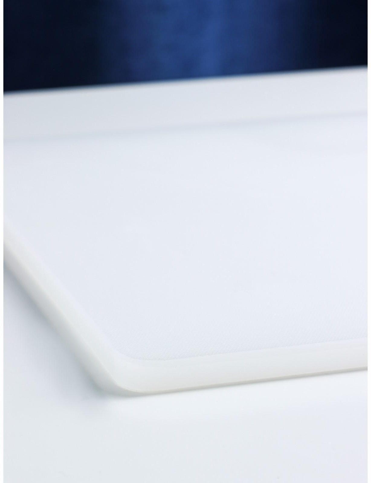 Доска профессиональная разделочная Доляна, 40×30 см, толщина 1,8 см, цвет белый