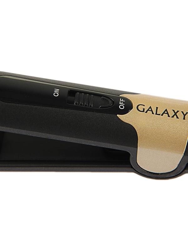 Выпрямитель Galaxy GL 4519, 40 Вт, керамическое покрытие, 85х20 мм, до 180 °С, чёрный