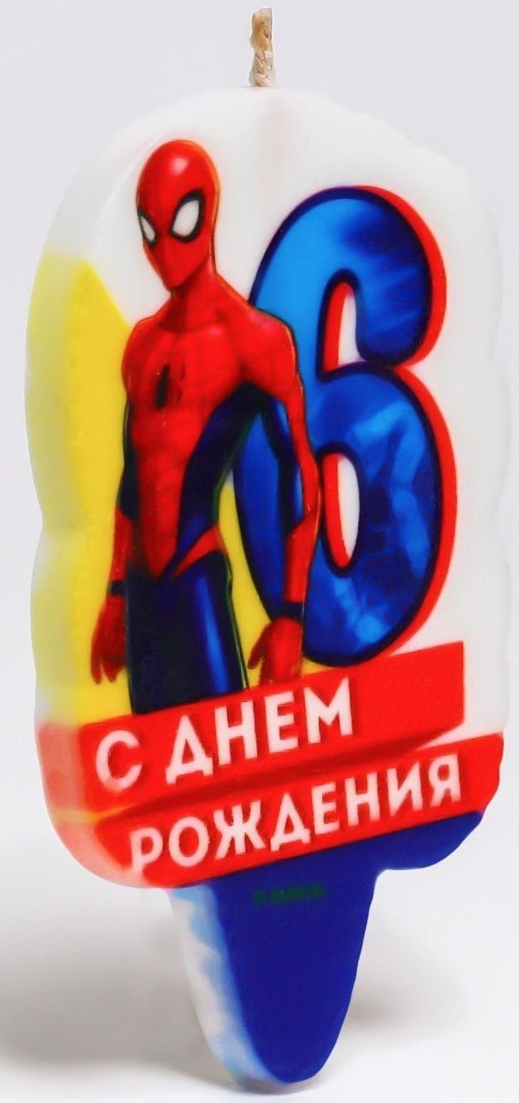 Свеча в торт 6 