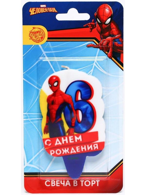 Свеча в торт 6 