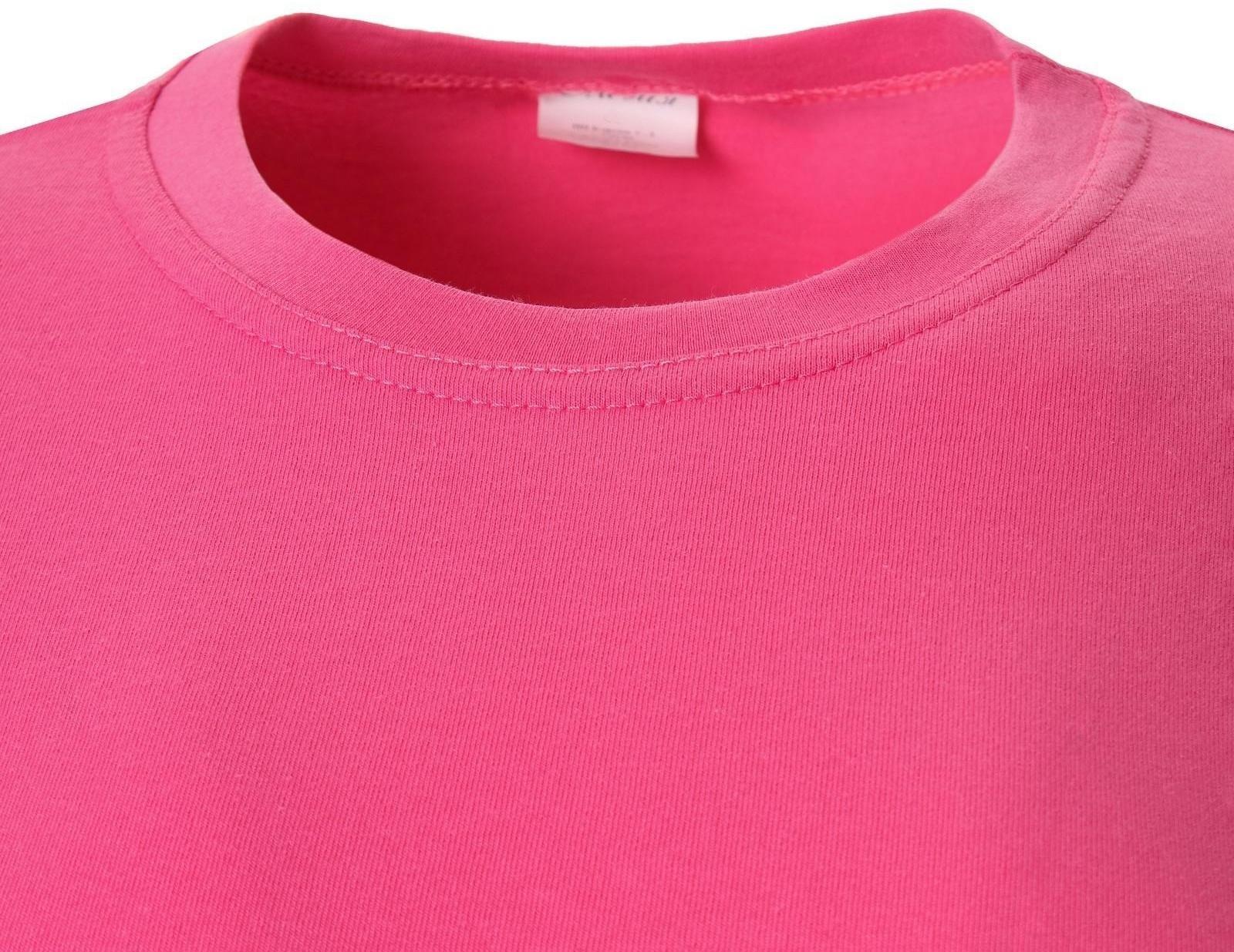 Футболка женская, цвет розовый МИКС, размер 48