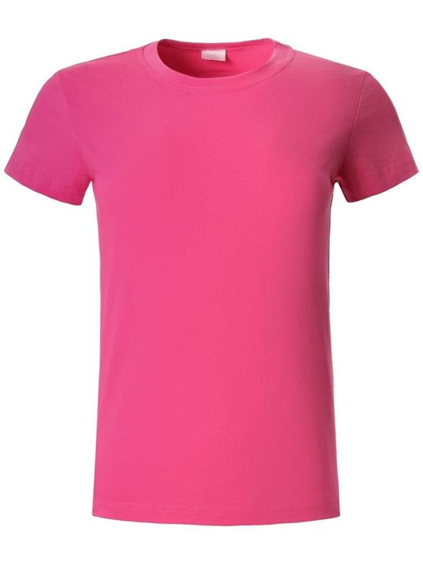 Футболка женская, цвет розовый МИКС, размер 48