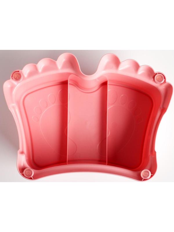 Подставка детская Ора, цвет нежно-розовый, 32х24х13см