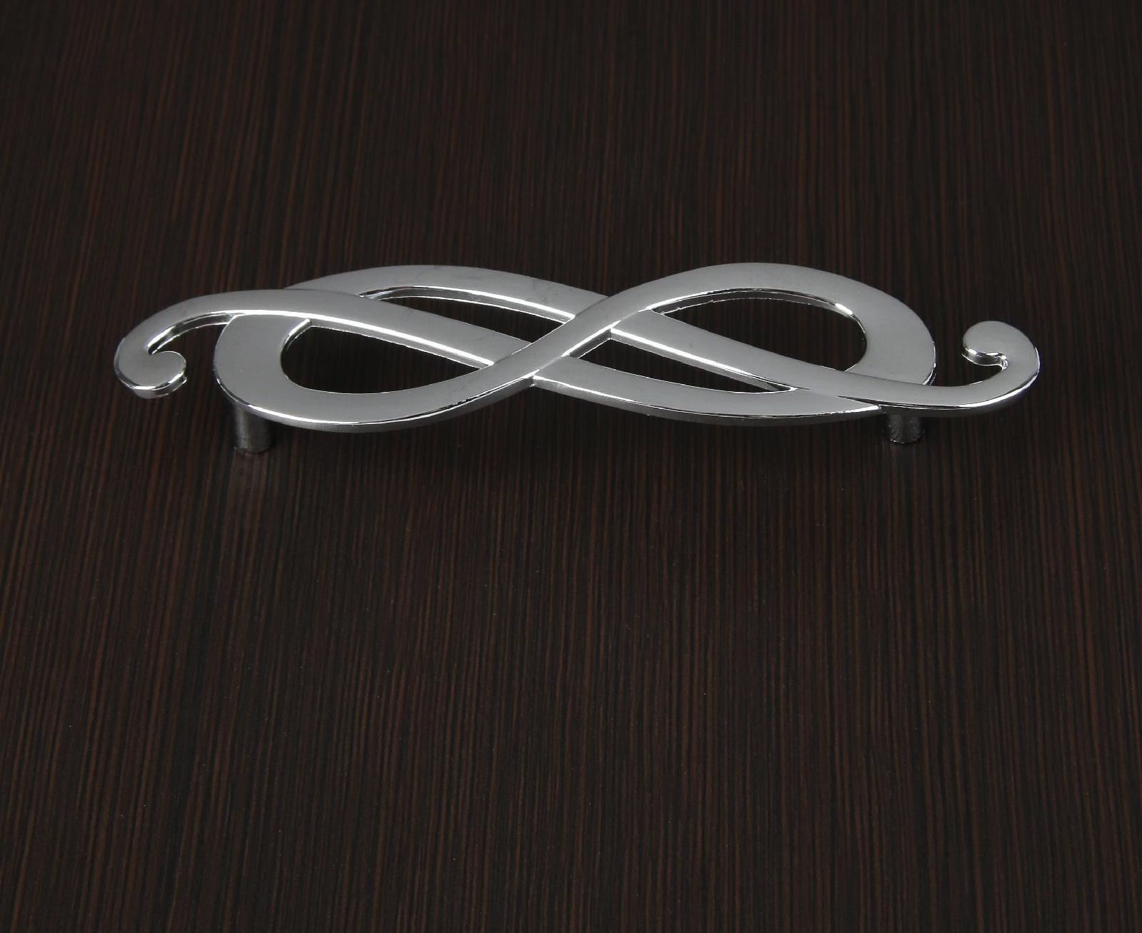 Ручка скоба ТУНДРА РС148CP, м/о 96 мм, цвет хром