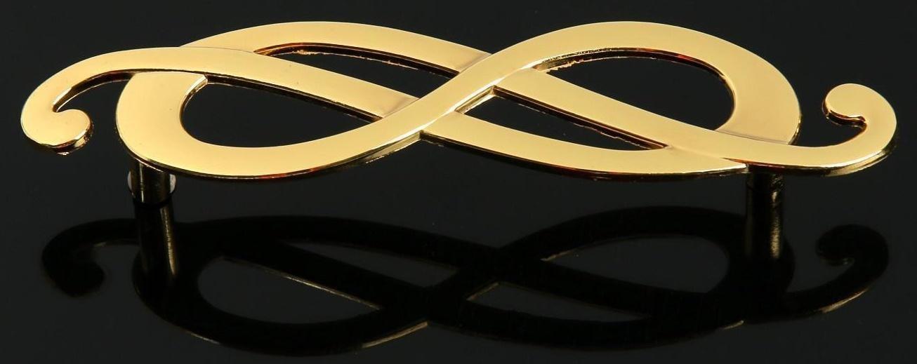 Ручка-скоба РС148GP, м/о 96 мм, цвет золото