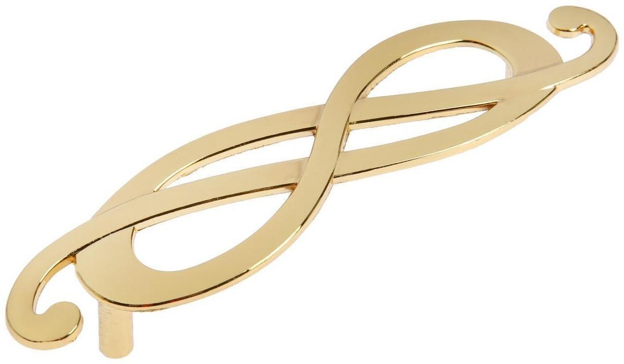 Ручка-скоба РС148GP, м/о 96 мм, цвет золото