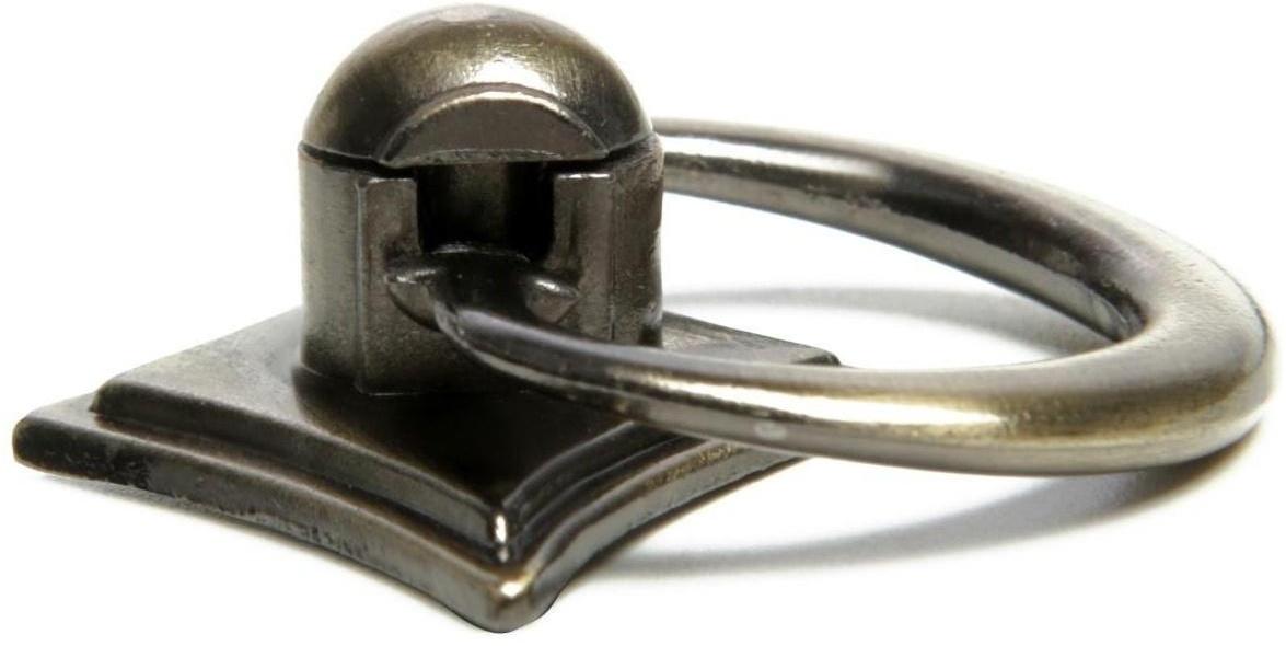 Ручка кнопка ТУНДРА РК028АВ, цвет бронза