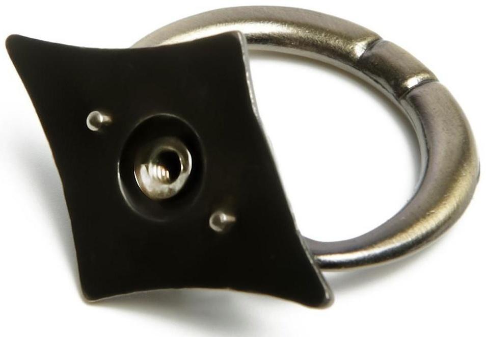 Ручка кнопка ТУНДРА РК028АВ, цвет бронза