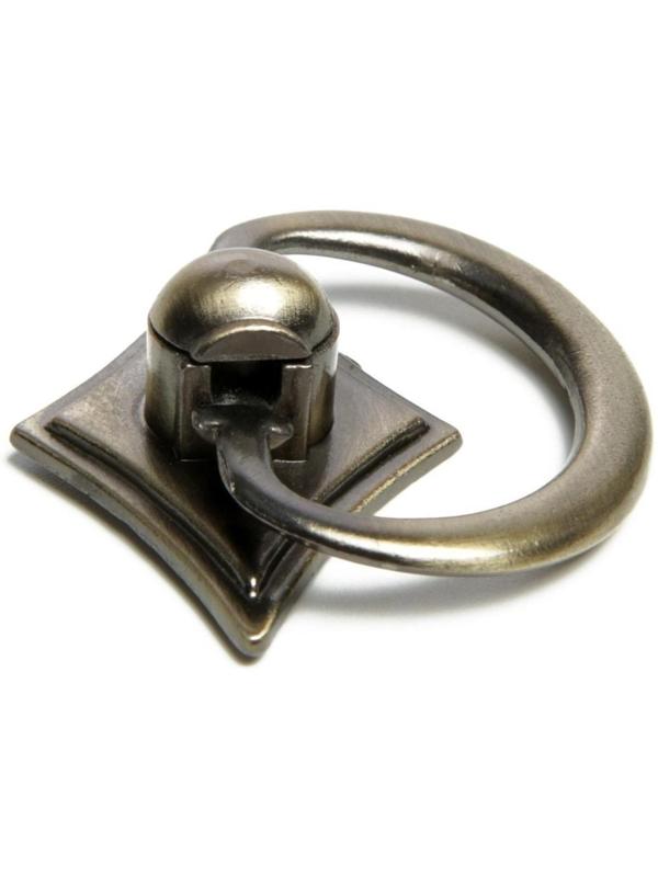 Ручка кнопка ТУНДРА РК028АВ, цвет бронза