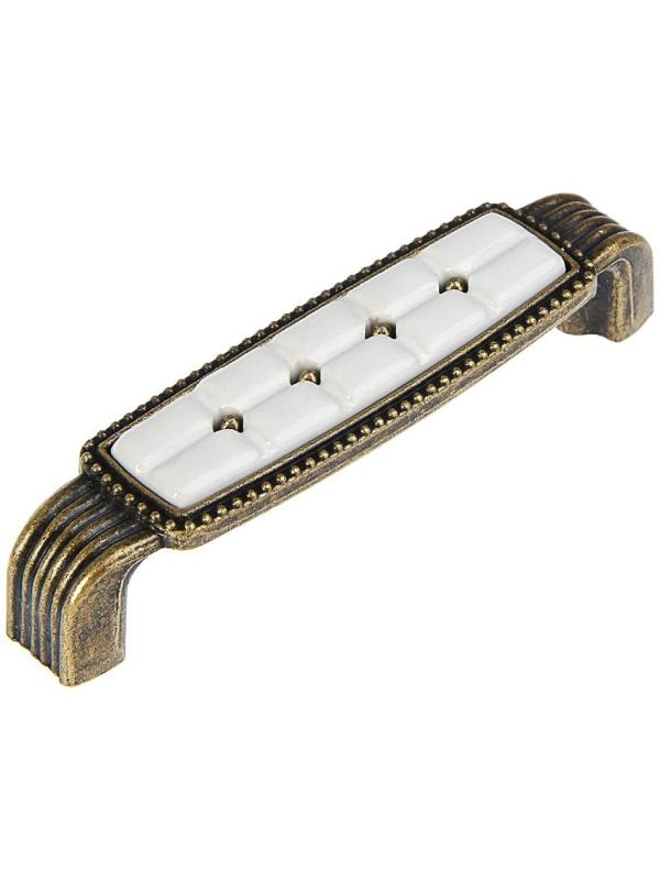 Ручка скоба ELEGANT РС150AB, 96 мм, керамическая, цвет бронза