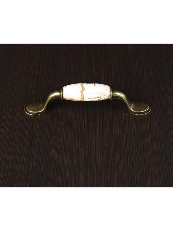 Ручка скоба ART ТУНДРА Ceramics 007, 96 мм, керамическая, бронза