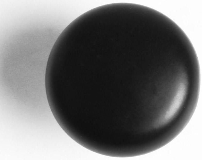 Ручка кнопка ТУНДРА PK036BL, черная