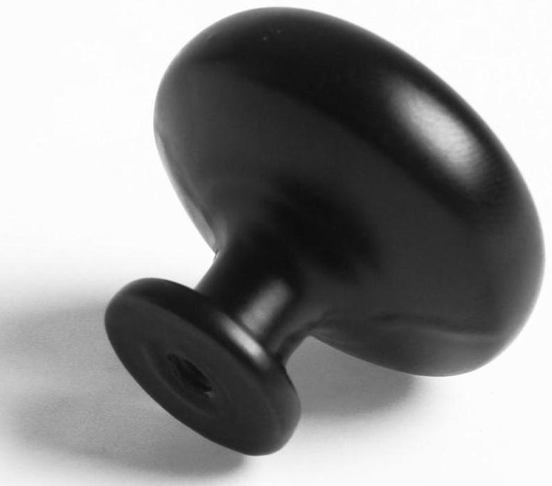 Ручка кнопка ТУНДРА PK036BL, черная