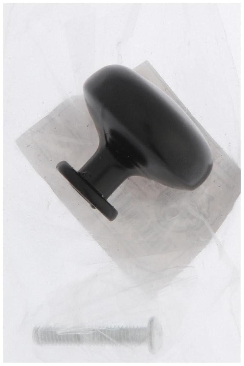 Ручка кнопка ТУНДРА PK036BL, черная