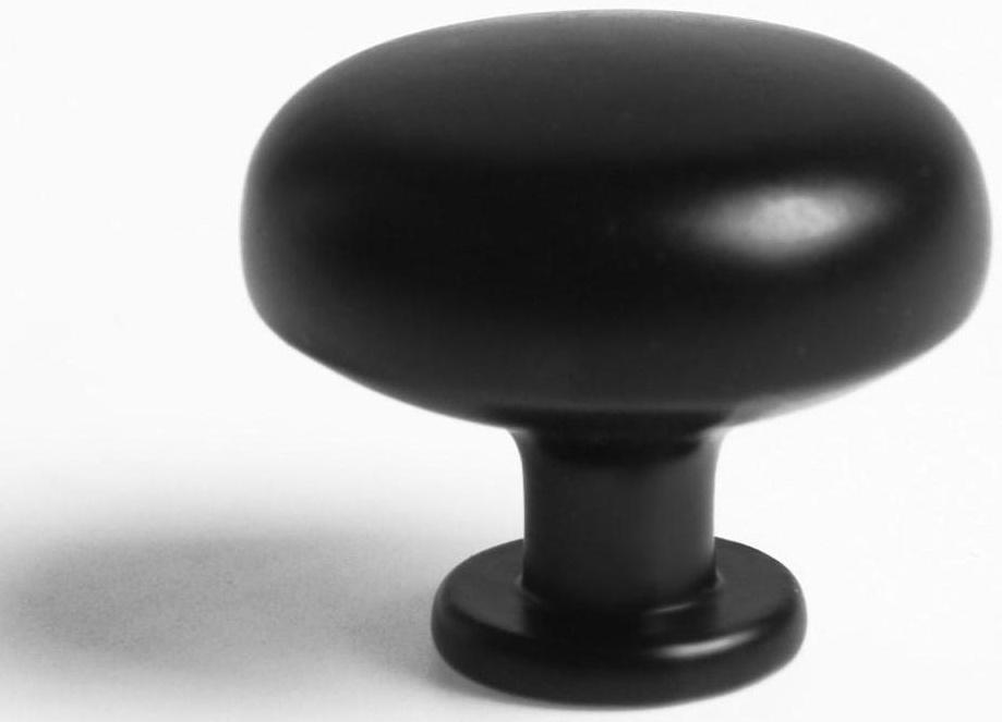 Ручка кнопка ТУНДРА PK036BL, черная