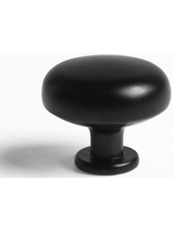 Ручка кнопка ТУНДРА PK036BL, черная