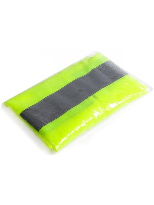 Жилет сигнальный TORSO, светоотражающий, салатовый, 2 класс, размер 2XL
