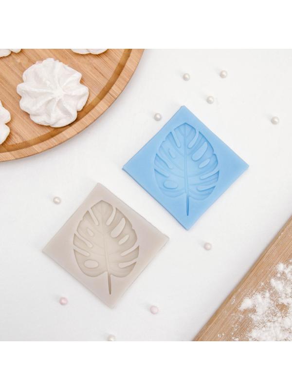 Молд «Лист.Тропики», 6,5×6,5 см, цвет МИКС