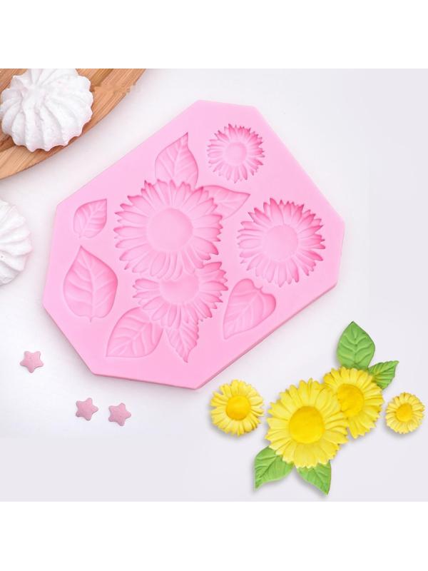 Молд «Подсолнухи», 12×9,5 см