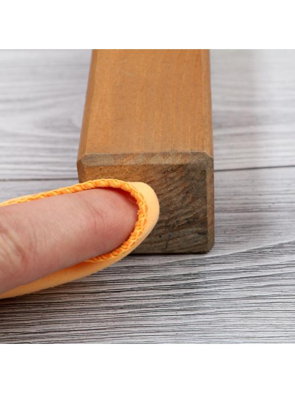 Накладка мебельная круглая ТУНДРА, d=25 мм, 18 шт., полимерная, коричневая