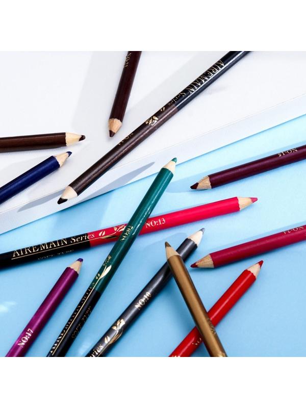 Набор карандашей Aireman  с точилкой 12 шт, микс